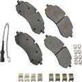 SDF2423 - : Akebono Severe Duty Ultra Premium Disc Brake Pad Kit for AKEBONO Image