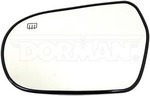 56794 - : Plastic Backed Door Mirror Glass - Left for Dorman Image