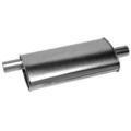 18112 - : SoundFX Universal Universal Exhaust Muffler 2.5" Inlet (ID) 2.25" Outlet (ID) - Front, Rear for Walker Exhaust Image