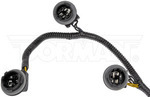 645936 - : Rear Driver's Side Tail, Turn, Brake, And Backup Light Harness With Sockets - Left for Dorman Image