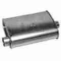 17188 - : SoundFX Universal Universal Exhaust Muffler 2" Inlet (ID) 2.125" Outlet (ID) for Walker Exhaust Image