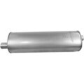 21543 - : Quiet-Flow SS Direct Fit Exhaust Muffler 2.5" Inlet (ID) 2.5" Outlet (ID) for Walker Exhaust Image