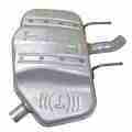 22831 - : Quiet-Flow Direct Fit Exhaust Muffler 2" Inlet (ID) 2.25" Outlet (OD) for Walker Exhaust Image