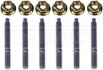 3419B - : Install Kit for mounting exhaust manifold to engine includes 6 studs and 6 nuts for Dorman Image
