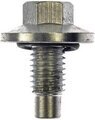 90079 - : Oil Drain Plug Pilot Point Inset Gasket M12-1.75, Head Size 15Mm for Dorman Image