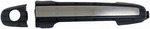 79824 - : Exterior Door Handle Front Left With Keyhole Primed Black With Chrome Insert for Dorman Image