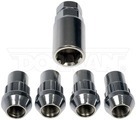712328 - : Wheel Nut Lock Chrome Acorn Set M12-1.50 for Dorman Image