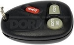 13734 - : Keyless Entry Remote 3 Button for Dorman Image