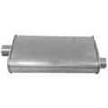 21337 - : Quiet-Flow SS Direct Fit Exhaust Muffler 2.25" Inlet (ID) 2.25" Outlet (ID) for Walker Exhaust Image