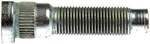 610480 - : 1/2-20 Serrated Wheel Stud With Clip Head - .619 In. Knurl, 2.24 In. Length for Dorman Image
