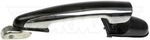 80771 - : Exterior Door Handle Rear Right Black/Chrome for Dorman Image