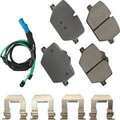 EUR2220 - : Akebono EURO Ultra Premium Ceramic Disc Brake Pad Kit for AKEBONO Image