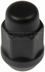 Matte Black Acorn Nut Lock Set 1/2-20 - Dorman (711-235C)