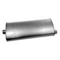 17165 - : SoundFX Universal Universal Exhaust Muffler 2.5" Inlet (ID) 2.5" Outlet (ID) - Front for Walker Exhaust Image
