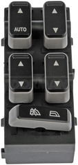 901326 - : Power Window Switch - Front Left, 5 Button for Dorman Image