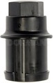 611948 - : M27-2.0 Black Wheel Nut Cover - Threaded Type for Dorman Image