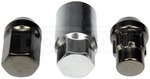 713675Z - : Hyper Black Acorn Wheel Nut Lock Set for Dorman Image