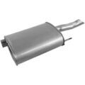 21558 - : Quiet-Flow SS Direct Fit Exhaust Muffler 2.25" Inlet (ID) 2.25" Outlet (OD) for Walker Exhaust Image