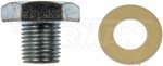 65245 - : Oil Drain Plug Standard 1/2-20, Head Size 7/8 In. for Dorman Image