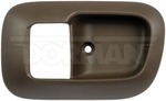 80533 - : Interior Door Handle Front Left Bezel Textured Brown for Dorman Image