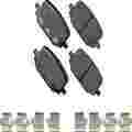 ACT2232 - : Akebono ProACT Ultra Premium Ceramic Disc Brake Pad Kit for AKEBONO Image