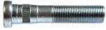 610392 - : 5/8-18 Serrated Wheel Stud - .650 In. Knurl, 3-1/16 In. Length for Dorman Image