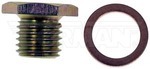 90165 - : Oil Drain Plug Standard M12-1.50, Head Size 17Mm W/6Mm Countersunk Hex for Dorman Image