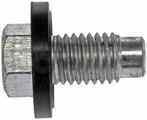 90059CD - : Oil Drain Plug Pilot Point Molded Gasket M12-1.75, Head Size 15Mm for Dorman Image