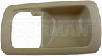 92949 - : Interior Door Handle Front And Rear Right Bezel Beige - Front Right, Rear Right for Dorman Image