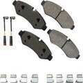 SDF2201 - : Akebono Severe Duty Ultra Premium Disc Brake Pad Kit for AKEBONO Image