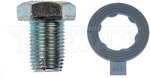90015 - : Oil Drain Plug Oversize 1/2-20 S.O., Head Size 3/4 In. for Dorman Image