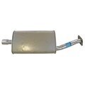 53760 - : Quiet-Flow SS Direct Fit Exhaust Muffler Assembly 2" Inlet (ID) 2" Outlet (OD) for Walker Exhaust Image
