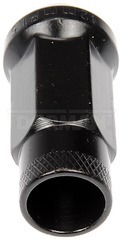 Black Open End Knurled Wheel Nuts - Dorman (713-385A)
