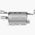 22080 - : Quiet-Flow SS Direct Fit Exhaust Muffler 2" Inlet (ID) 2" Outlet (ID) for Walker Exhaust Image