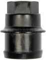 611949 - : M27-2.0 Black Wheel Nut Cover - Threaded Type for Dorman Image