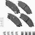 ACT2208 - : Akebono ProACT Ultra Premium Ceramic Disc Brake Pad Kit for AKEBONO Image