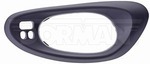 90132 - : Interior Door Handle Bezel-Front Left With Convenience Package Textured Gray for Dorman Image