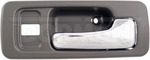 92432 - : Interior Door Handle Front Right With Lock Hole Chrome Gray for Dorman Image