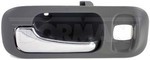 82214 - : Interior Door Handle Rear Left Gray/Chrome for Dorman Image