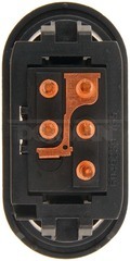 Power Window Switch - Front and Rear, 1 Button - Dorman (901-014)