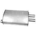 21638 - : Quiet-Flow SS Direct Fit Exhaust Muffler 2.25" Inlet (ID) 2" Outlet (OD) for Walker Exhaust Image