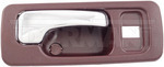 92436 - : Interior Door Handle Front Right With Lock Hole Chrome Red for Dorman Image