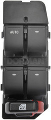 901169 - : Power Window Switch - Master Switch - Backlight Blue - Front Left for Dorman Image