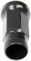 Black Open End Knurled Wheel Nuts - Dorman (713-685A)