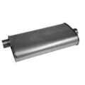 21424 - : Quiet-Flow SS Direct Fit Exhaust Muffler 2.25" Inlet (ID) 2.25" Outlet (ID) for Walker Exhaust Image