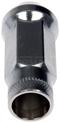 Chrome Open End Knurled Wheel Nuts - Dorman (713-485)