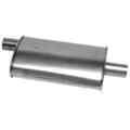 17817 - : SoundFX Universal Universal Exhaust Muffler 1.875" Inlet (ID) 1.75" Outlet (ID) for Walker Exhaust Image
