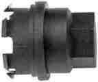 611617 - : Black Wheel Nut Cover M24-2.0, Hex 19mm for Dorman Image