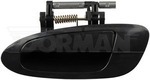 80429 - : Exterior Door Handle Rear Left Smooth Black for Dorman Image