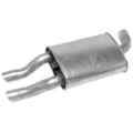 18418 - : SoundFX Direct Fit Exhaust Muffler 2.25" Inlet (ID) 2.25" Outlet (OD) - Right for Walker Exhaust Image